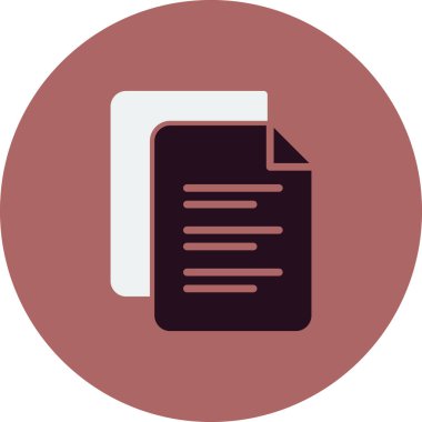 dosya belgesi vektörü. İnce çizgili vuruş sembolü. izole edilmiş sınır çizimi