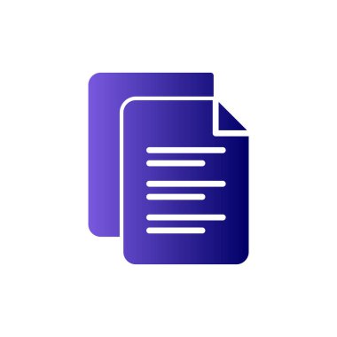 dosya belgesi vektörü. İnce çizgili vuruş sembolü. izole edilmiş sınır çizimi