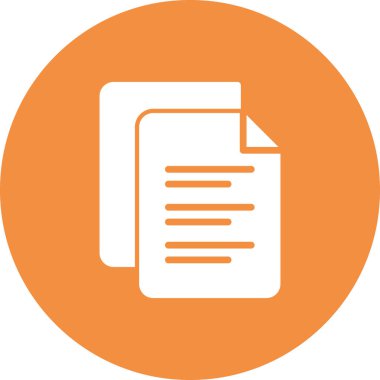 dosya belgesi vektörü. İnce çizgili vuruş sembolü. izole edilmiş sınır çizimi