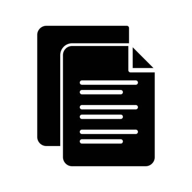 dosya belgesi vektörü. İnce çizgili vuruş sembolü. izole edilmiş sınır çizimi