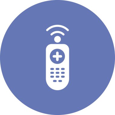 cep telefonu uzaktan kontrol vektör simgesi 