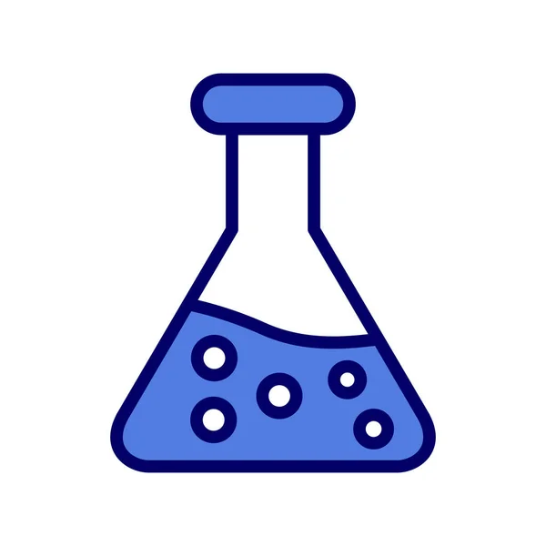 Vector Illustration Test Tube Icon — Stock Vector