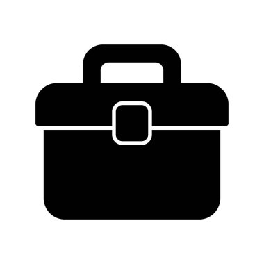 evrak çantası ikonu vektör illüstrasyonu