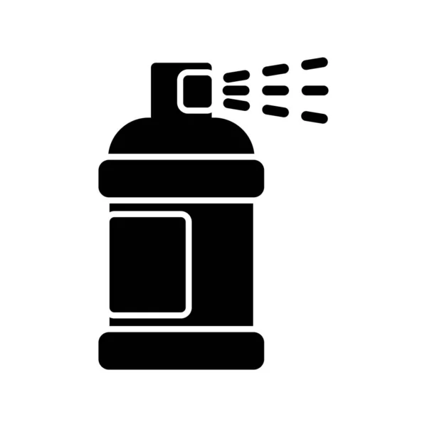 Paint Spray Vector Line Icon Design — Stock Vector
