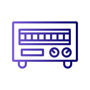 Spektrometrenin vektör çizimi, kimya teknolojisi aygıtı