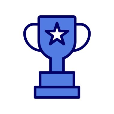 kupa simgesi vektör illüstrasyonu