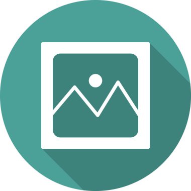 resim simgesi vektör illüstrasyonu