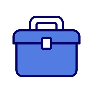 Çantalı çanta, vektör illüstrasyonu