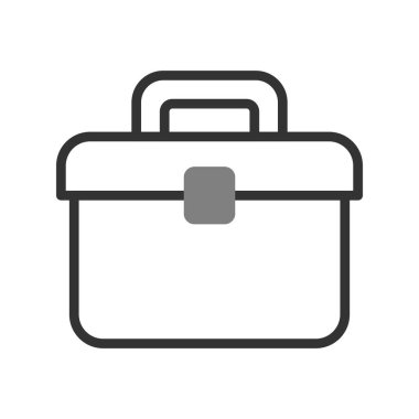 iş çantası, vektör simgesi