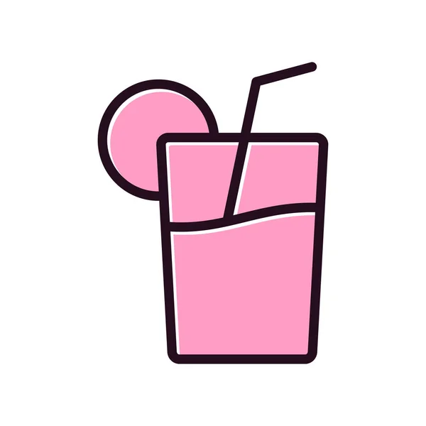 果汁矢量图标杯子 — 图库矢量图片