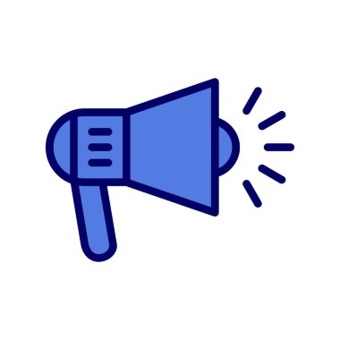 Hoparlör ikonu, vektör illüstrasyonu