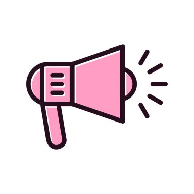 Hoparlör ikonu, vektör illüstrasyonu