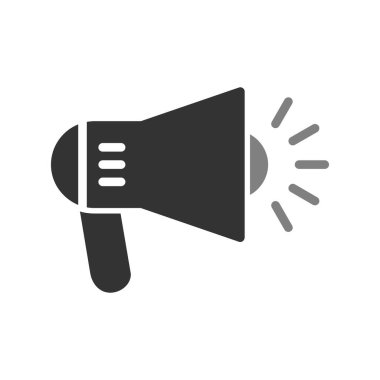 Hoparlör ikonu, vektör illüstrasyonu