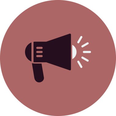 Hoparlör ikonu, vektör illüstrasyonu