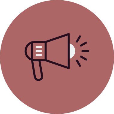 Hoparlör ikonu, vektör illüstrasyonu