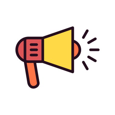 Hoparlör ikonu, vektör illüstrasyonu