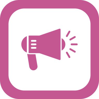 Hoparlör ikonu, vektör illüstrasyonu