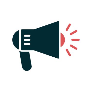 Hoparlör ikonu, vektör illüstrasyonu