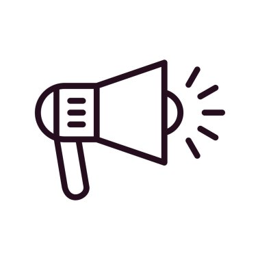 Hoparlör ikonu, vektör illüstrasyonu