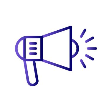 Hoparlör ikonu, vektör illüstrasyonu