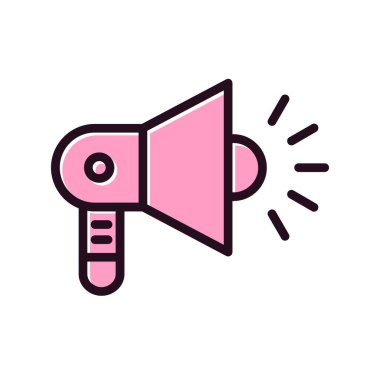 Hoparlör ikonu, vektör illüstrasyonu