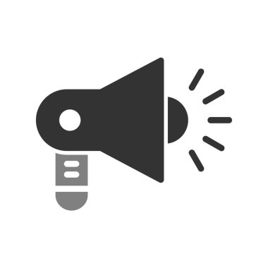 Hoparlör ikonu, vektör illüstrasyonu