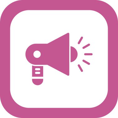 Hoparlör ikonu, vektör illüstrasyonu