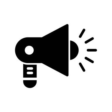 Hoparlör ikonu, vektör illüstrasyonu