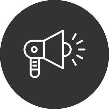 Hoparlör ikonu, vektör illüstrasyonu