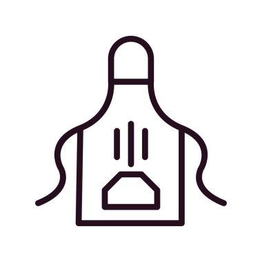 Önlük kutsal kişilerin resmi, vektör çizim