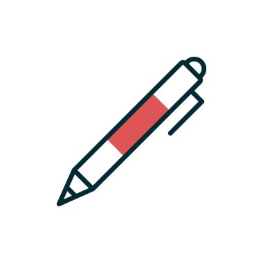 Ballpoint, icon vector illustration