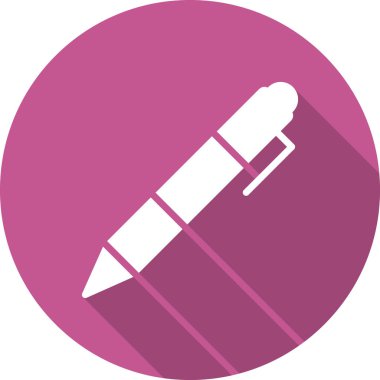 Tükenmez, simge vektör illüstrasyonu