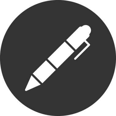 Tükenmez, simge vektör illüstrasyonu