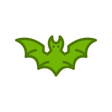 Cadılar Bayramı sopası, ikon vektör illüstrasyonu