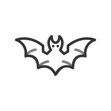 Cadılar Bayramı sopası, ikon vektör illüstrasyonu