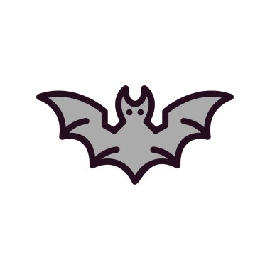 Cadılar Bayramı sopası, ikon vektör illüstrasyonu