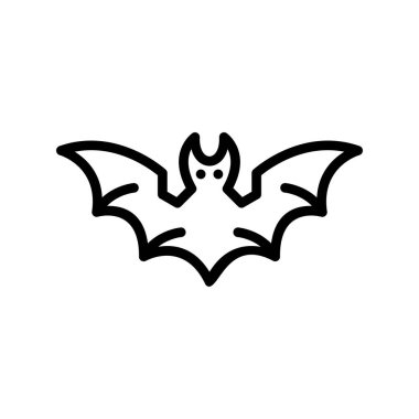 Cadılar Bayramı sopası, ikon vektör illüstrasyonu