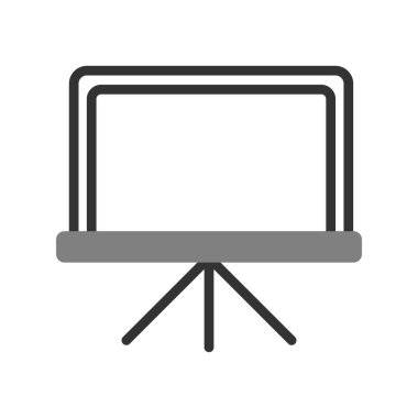 Tahta, simge, vektör illüstrasyonu