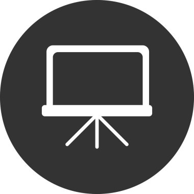 Tahta, simge, vektör illüstrasyonu