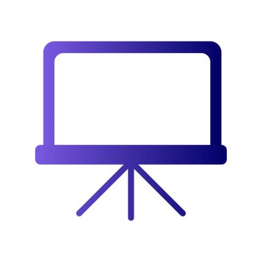 Tahta, simge, vektör illüstrasyonu