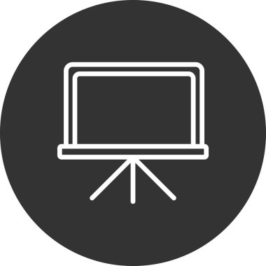 Tahta, simge, vektör illüstrasyonu