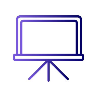 Tahta, simge, vektör illüstrasyonu