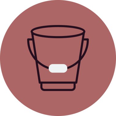 Kova kutsal kişilerin resmi, vektör çizim