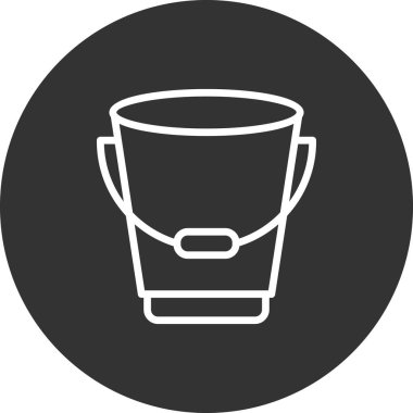 Kova kutsal kişilerin resmi, vektör çizim