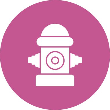 itfaiye musluğu simgesi, vektör illüstrasyonu basit tasarım