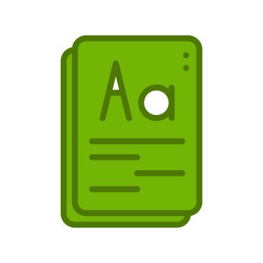 flash kart simgesi, vektör illüstrasyonu