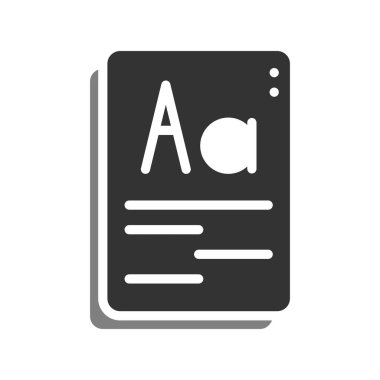 flash kart simgesi, vektör illüstrasyonu