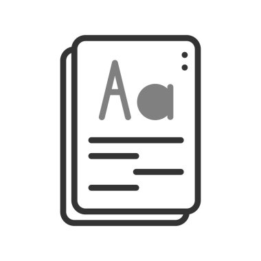 flash kart simgesi, vektör illüstrasyonu