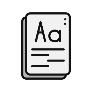 flash kart simgesi, vektör illüstrasyonu