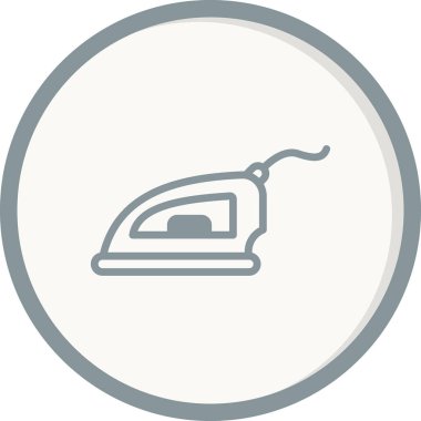 Demir simgesi, vektör illüstrasyonu